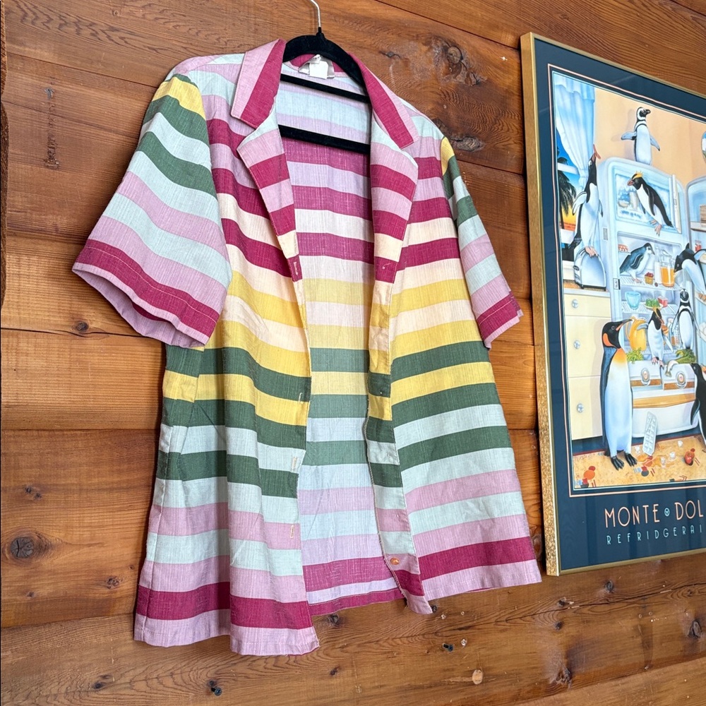 Tanjay, Striped  Buttonup